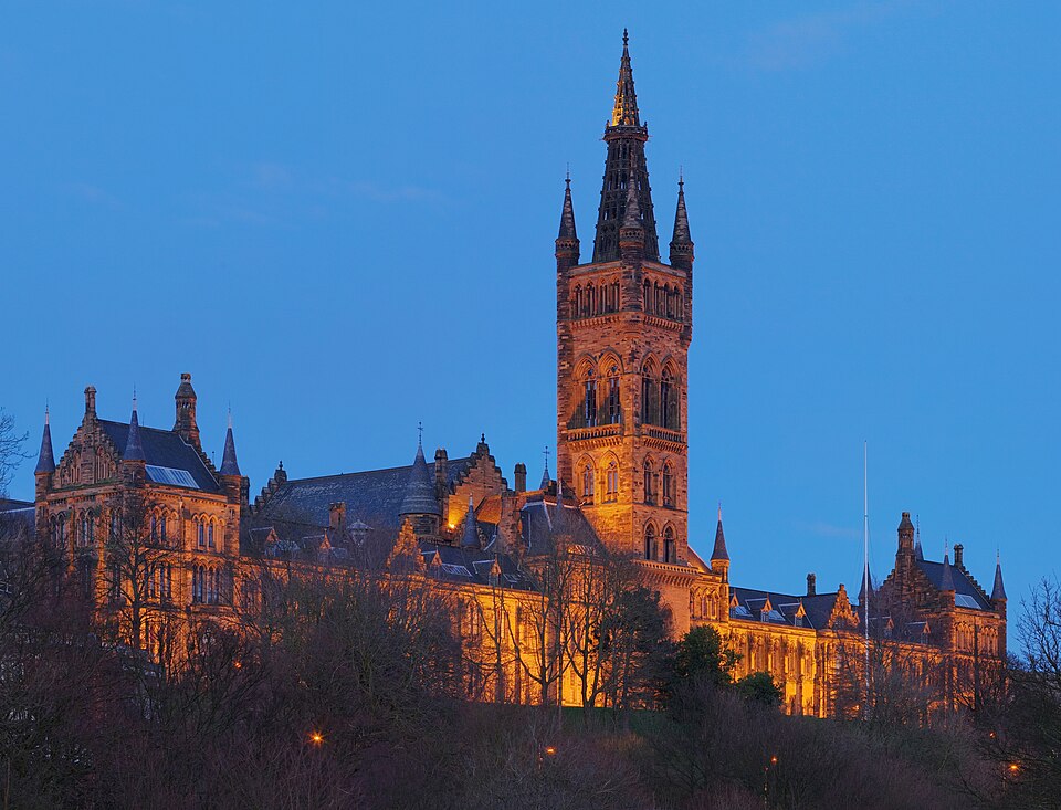 University of Glasgow Gilbert Scott Building - Feb 2008