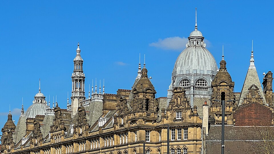 Leeds Market rooftops