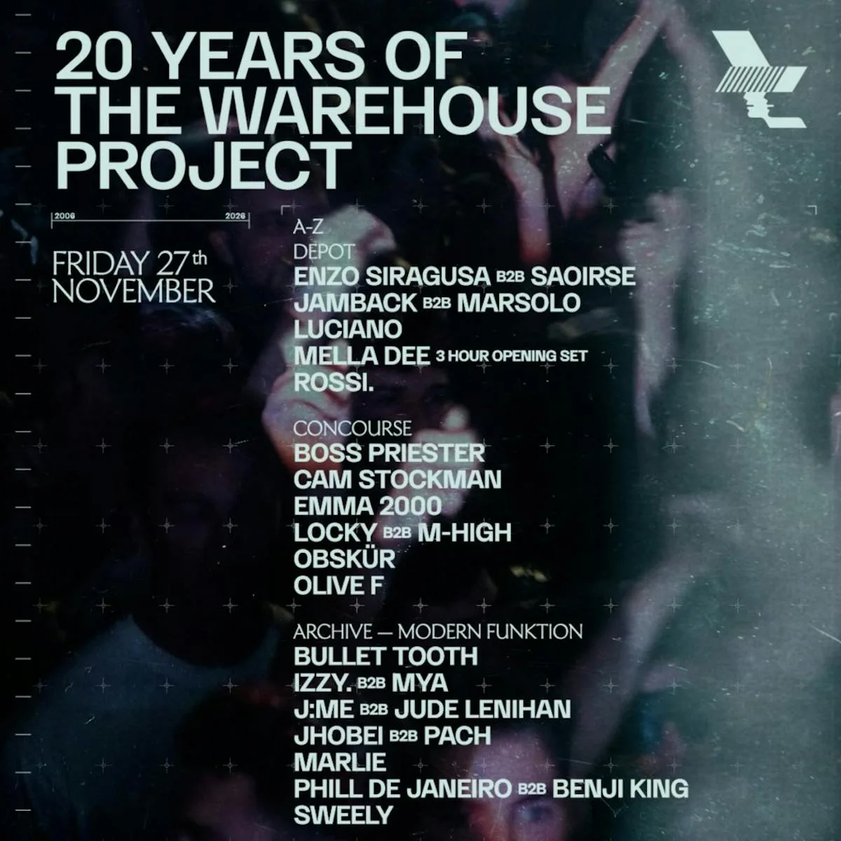 20 Years of The Warehouse Project