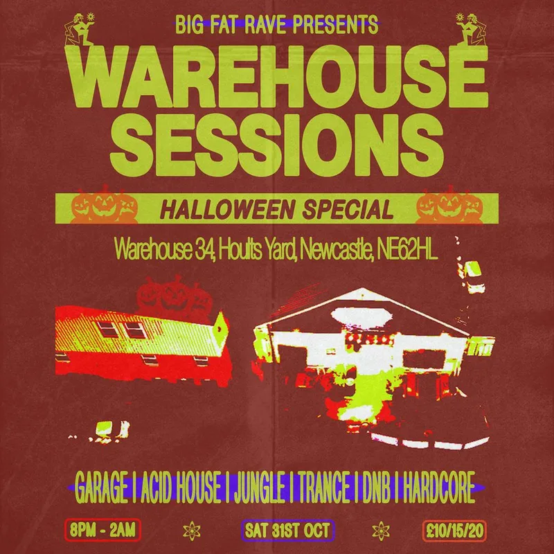 Big Fat Rave: Halloween 2026 / Warehouse Sessions poster
