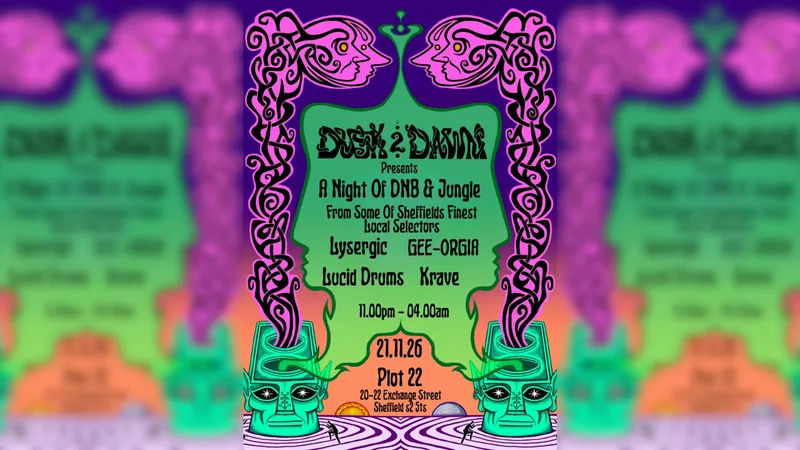 Dusk2Dawn presents: A Night of DnB & Jungle poster