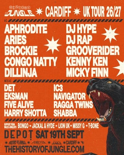 The History of Jungle - Cardiff