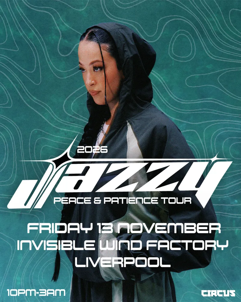 Jazzy (DJ Set) at Invisible Wind Factory, Liverpool