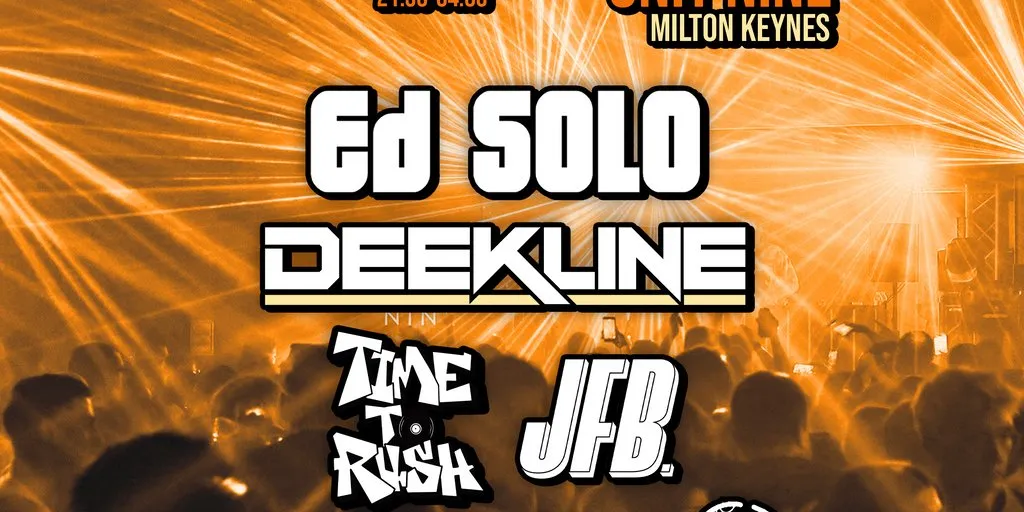 Jungle Cakes Milton Keynes: Ed Solo, Deekline & More