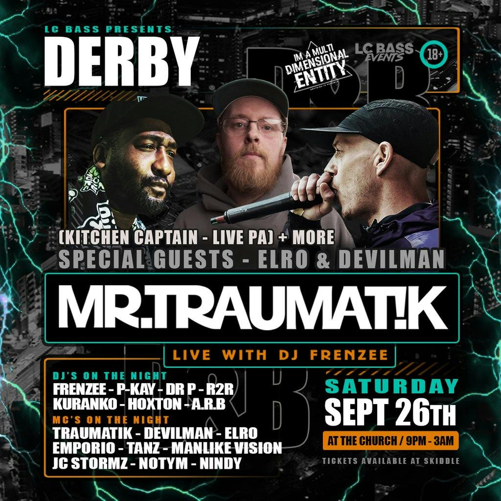 Mr Traumatik Tour 2026 ft DEVILMAN & ELRO