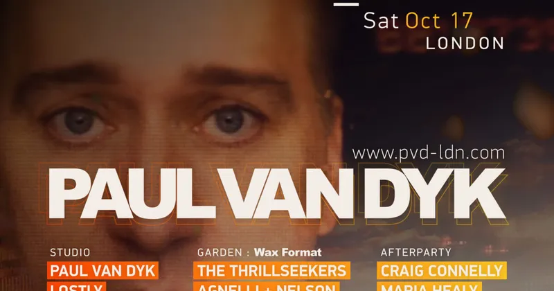 Paul van Dyk London Homecoming
