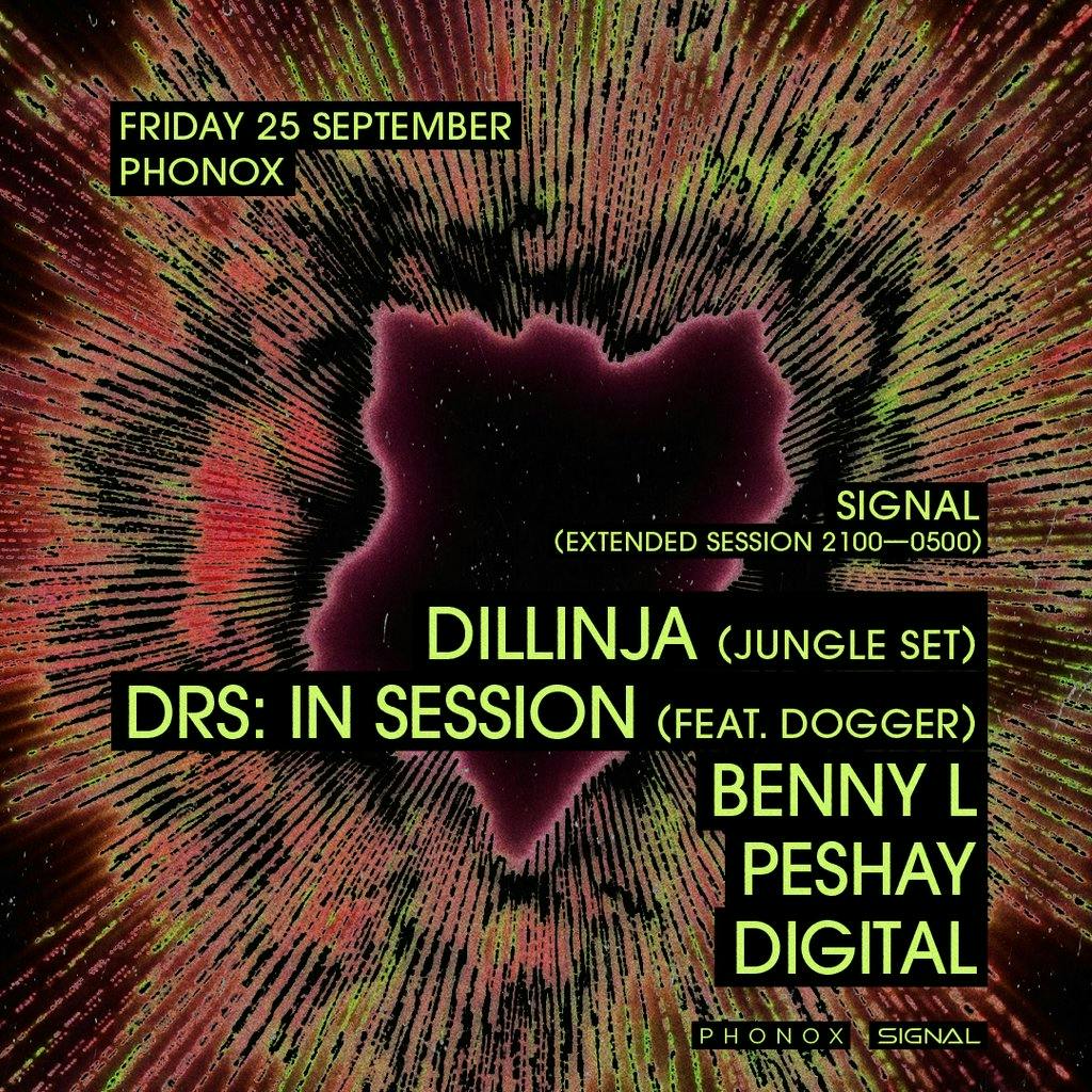 Signal: Dillinja, DRS, Dogger, Benny L, Peshay, Digital