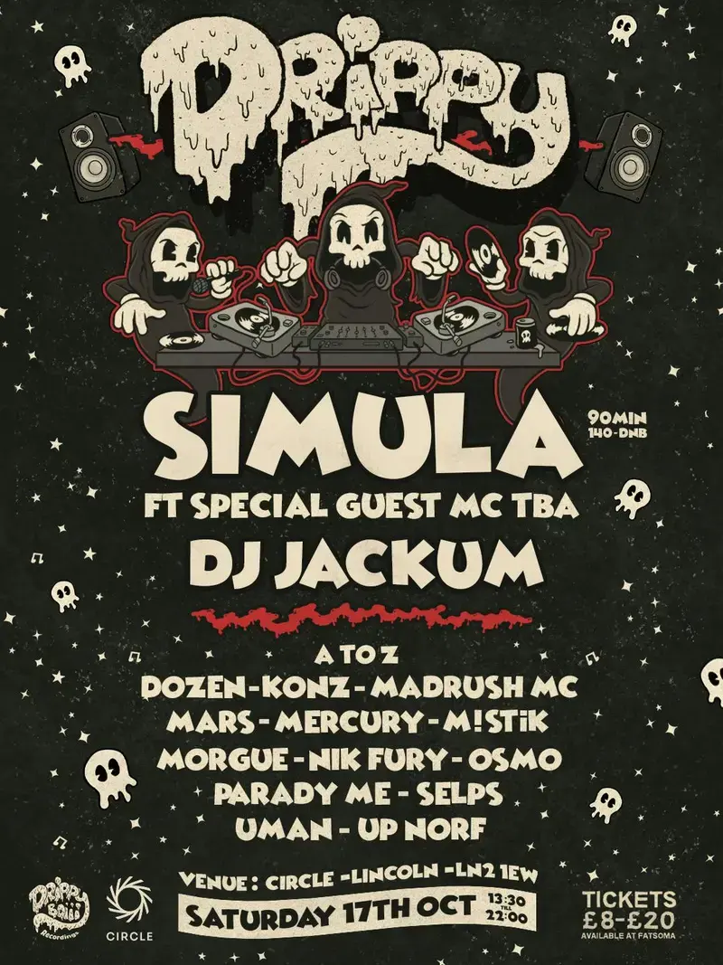 6 years of Drippyboiii Recordings: Simula [90 Min 140, DNB] // DJ Jackum ++