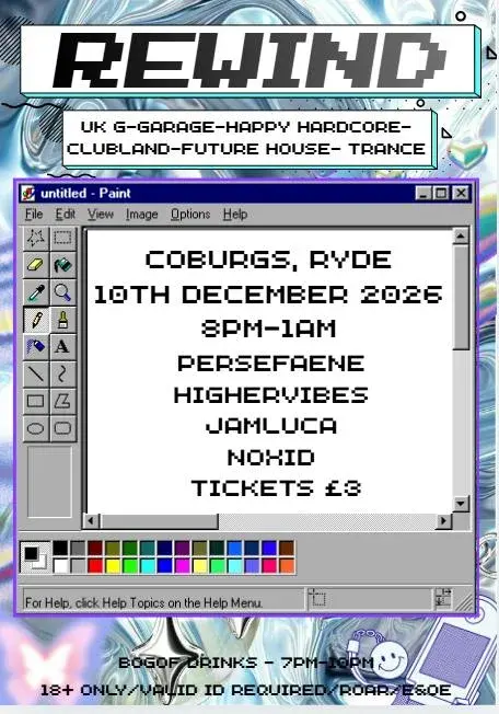 REWIND: UKG/GARAGE/HAPPY HARDCORE CLUB NIGHT