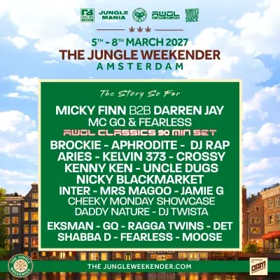 The Jungle Weekender: Amsterdam 2027