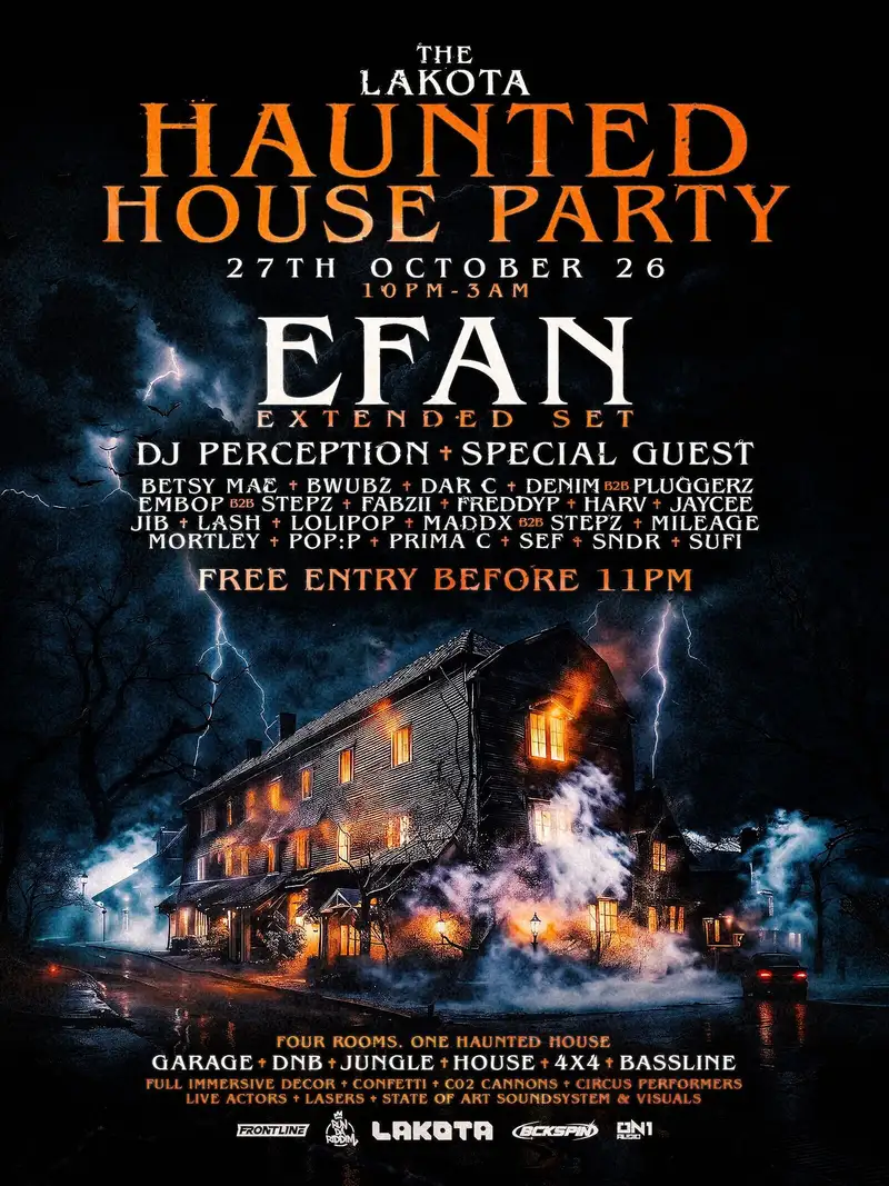 The Lakota Haunted House Party