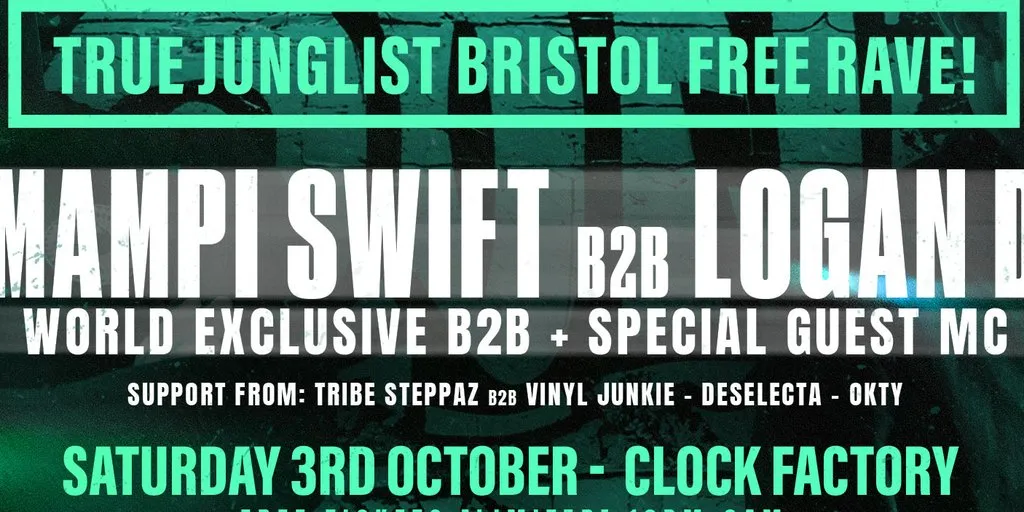 True Junglist: Mampi Swift b2b Logan D